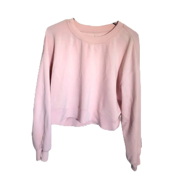 Lululemon softstreme perfectly oversized cropped crew - Picture 1 of 7